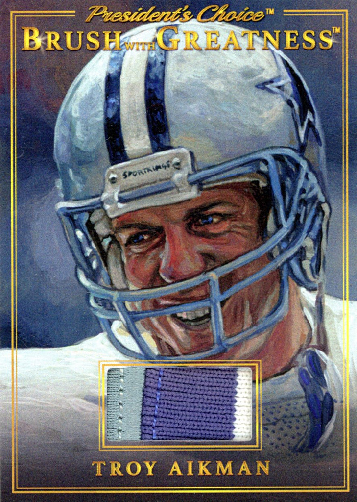 BWG-11 Troy Aikman Brush With Greatness 1/1 Gold