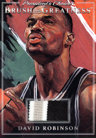 BWG-17 David Robinson Brush With Greatness 1/1 Silver