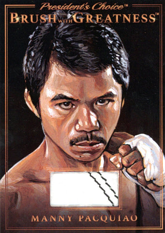 BWG-19 Manny Pacquiao Brush With Greatness 1/1 Bronze