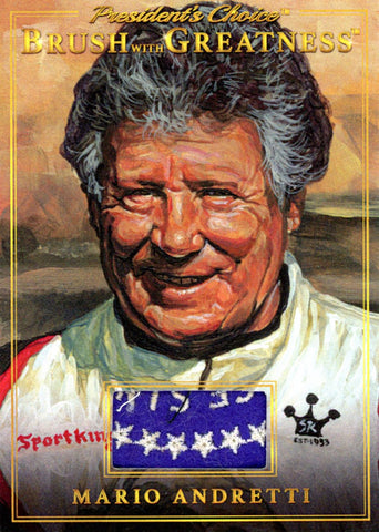 BWG-1 Mario Andretti Brush With Greatness 1/1 Gold