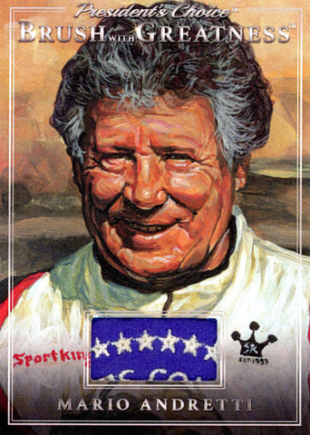 BWG-1 Mario Andretti Brush With Greatness 1/1 Silver
