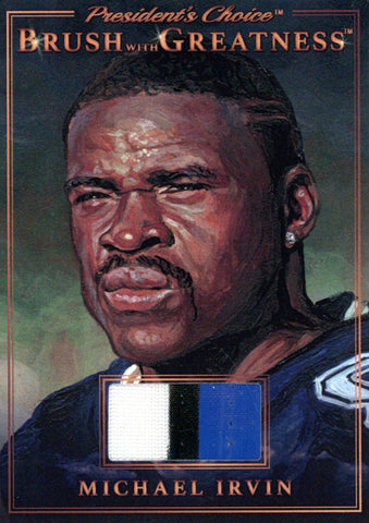 BWG-21 Michael Irvin Brush With Greatness 1/1 Bronze