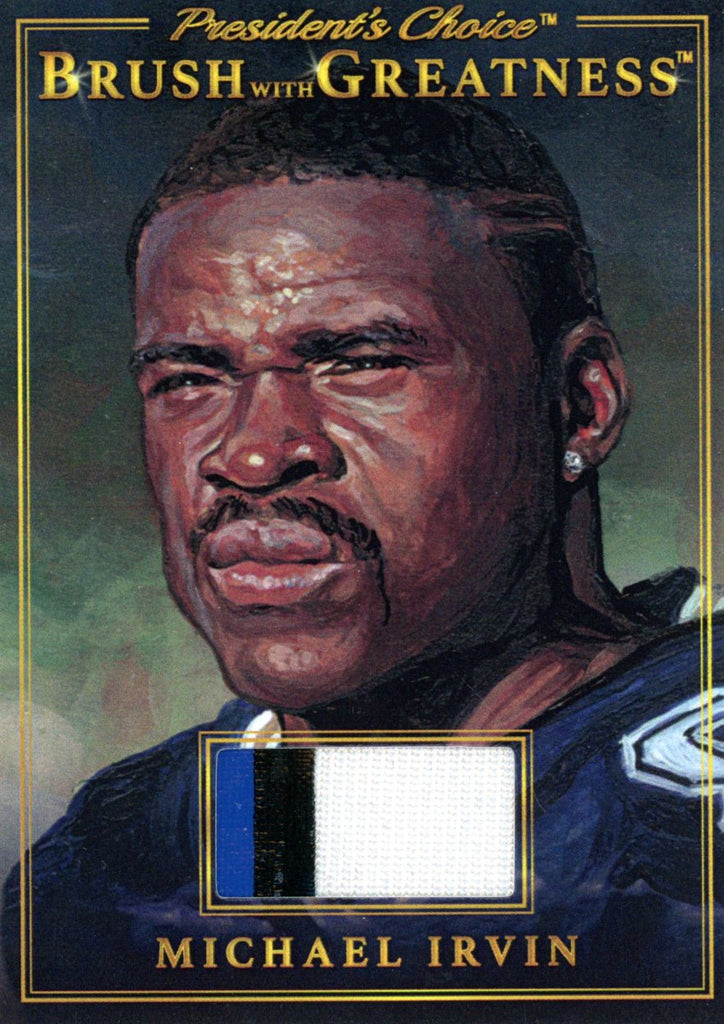 BWG-21 Michael Irvin Brush With Greatness 1/1 Gold