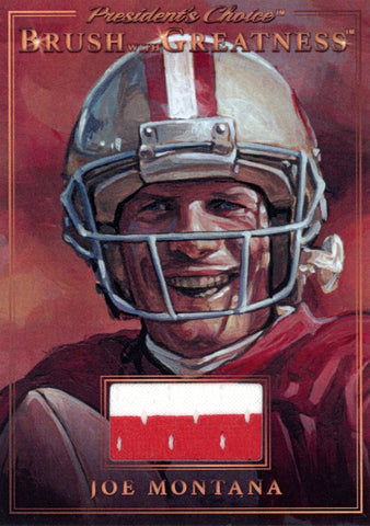 BWG-27 Joe Montana Brush With Greatness 1/1 Bronze
