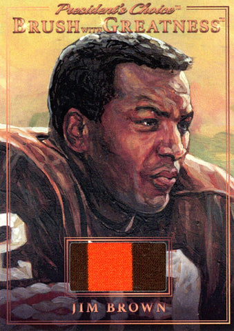BWG-29 Jim Brown Brush With Greatness 1/1 Bronze