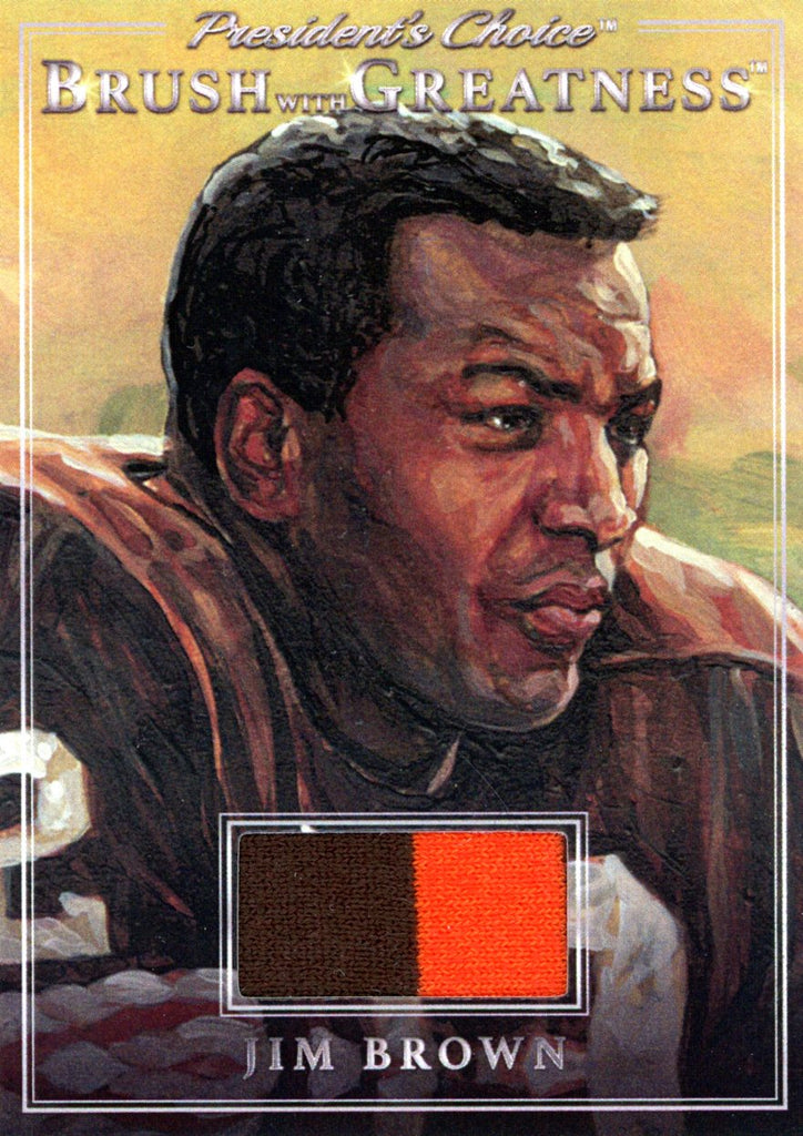 BWG-29 Jim Brown Brush With Greatness 1/1 Silver