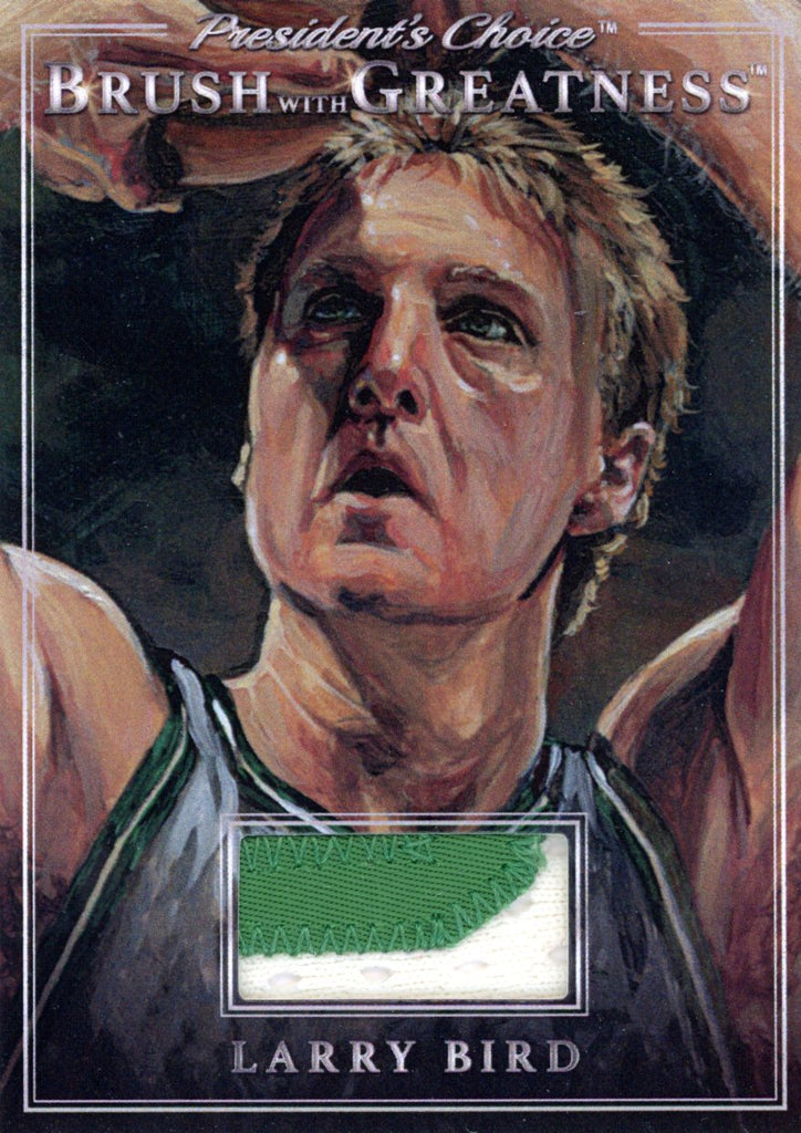 BWG-2 Larry Bird Brush With Greatness 1/1 Silver