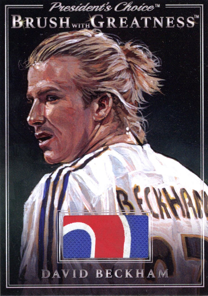BWG-32 David Beckham Brush With Greatness 1/1 Silver