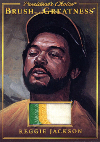 BWG-33 Reggie Jackson Brush With Greatness 1/1 Gold
