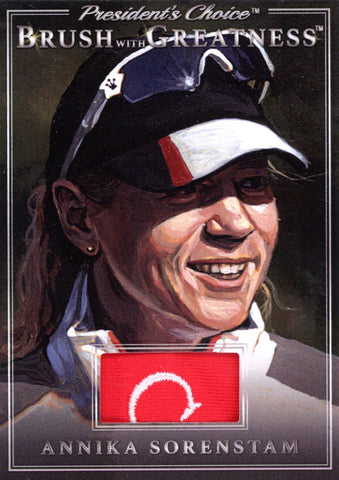 BWG-34 Annika Sorenstam Brush With Greatness 1/1 Silver