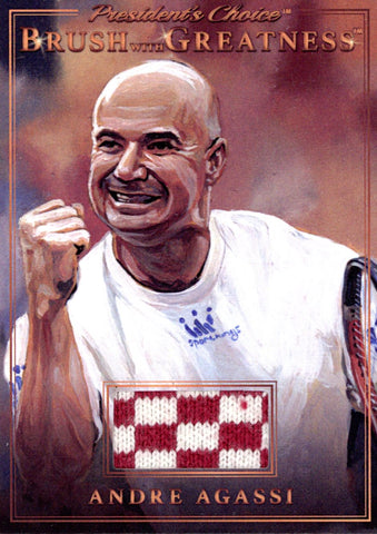 BWG-36 Andre Agassi Brush With Greatness 1/1 Bronze