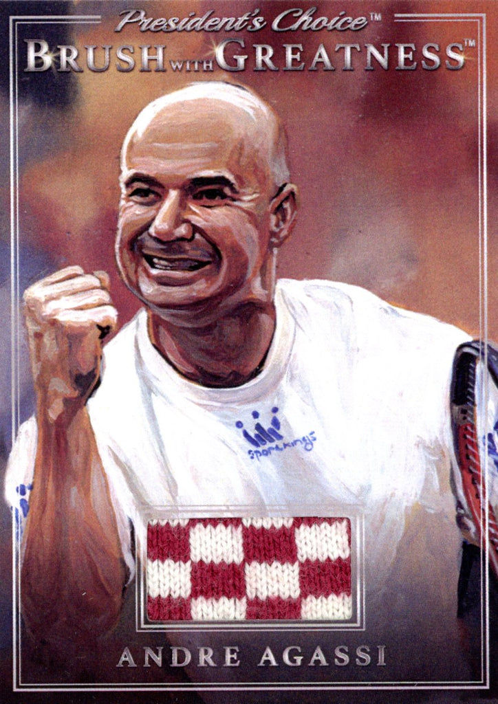 BWG-36 Andre Agassi Brush With Greatness 1/1 Silver