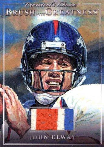 BWG-38 John Elway Brush With Greatness 1/1 Silver