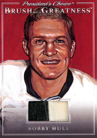 BWG-3 Bobby Hull Brush With Greatness 1/1 Silver