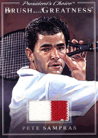 BWG-42 Pete Sampras Brush With Greatness 1/1 Silver