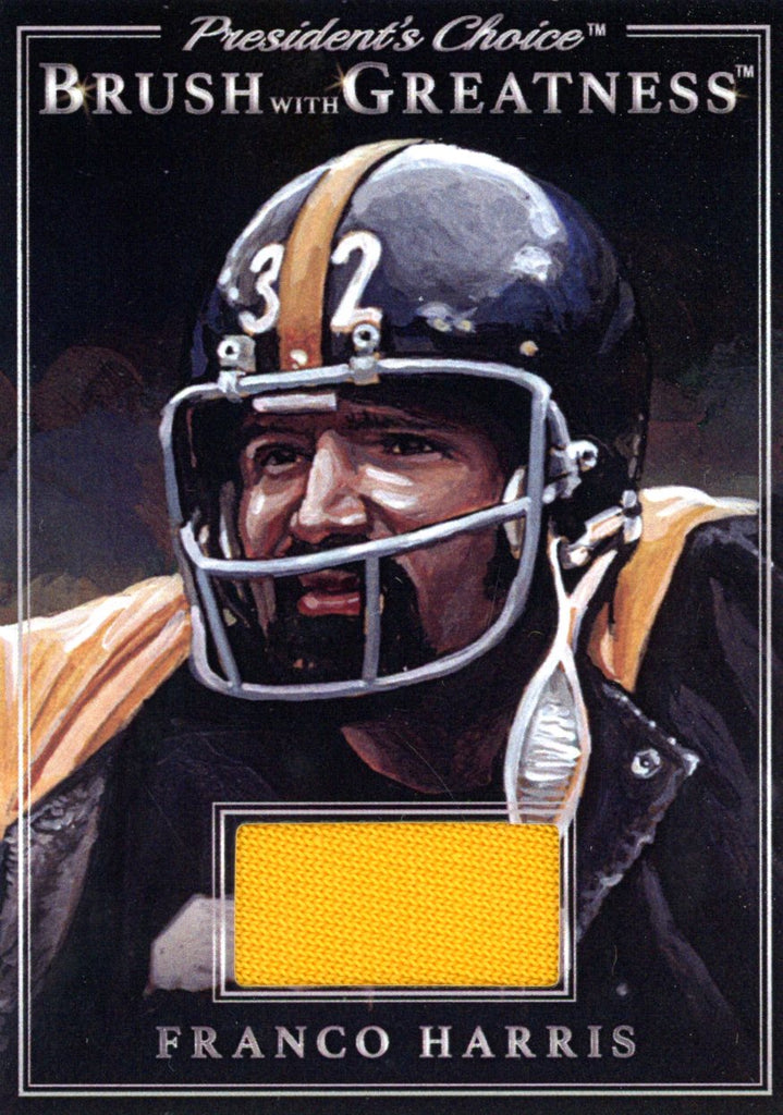 BWG-45 Franco Harris Brush With Greatness 1/1 Silver