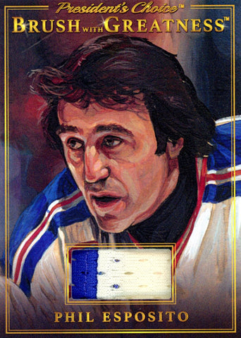 BWG-46 Phil Esposito Brush With Greatness 1/1 Gold