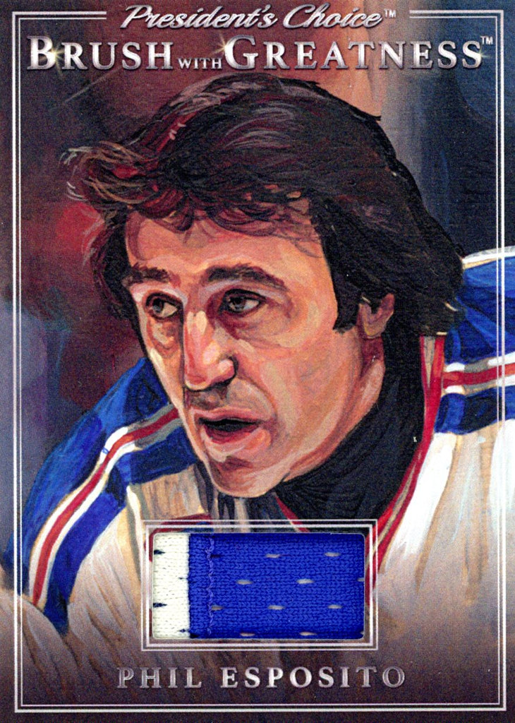 BWG-46 Phil Esposito Brush With Greatness 1/1 Silver