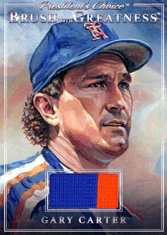 BWG-48 Gary Carter Brush With Greatness 1/1 Silver