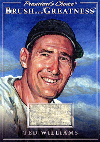 BWG-49 Ted Williams Brush With Greatness 1/1 Silver