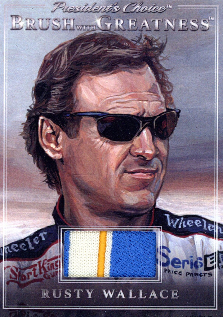 BWG-51 Rusty Wallace Brush With Greatness 1/1 Silver