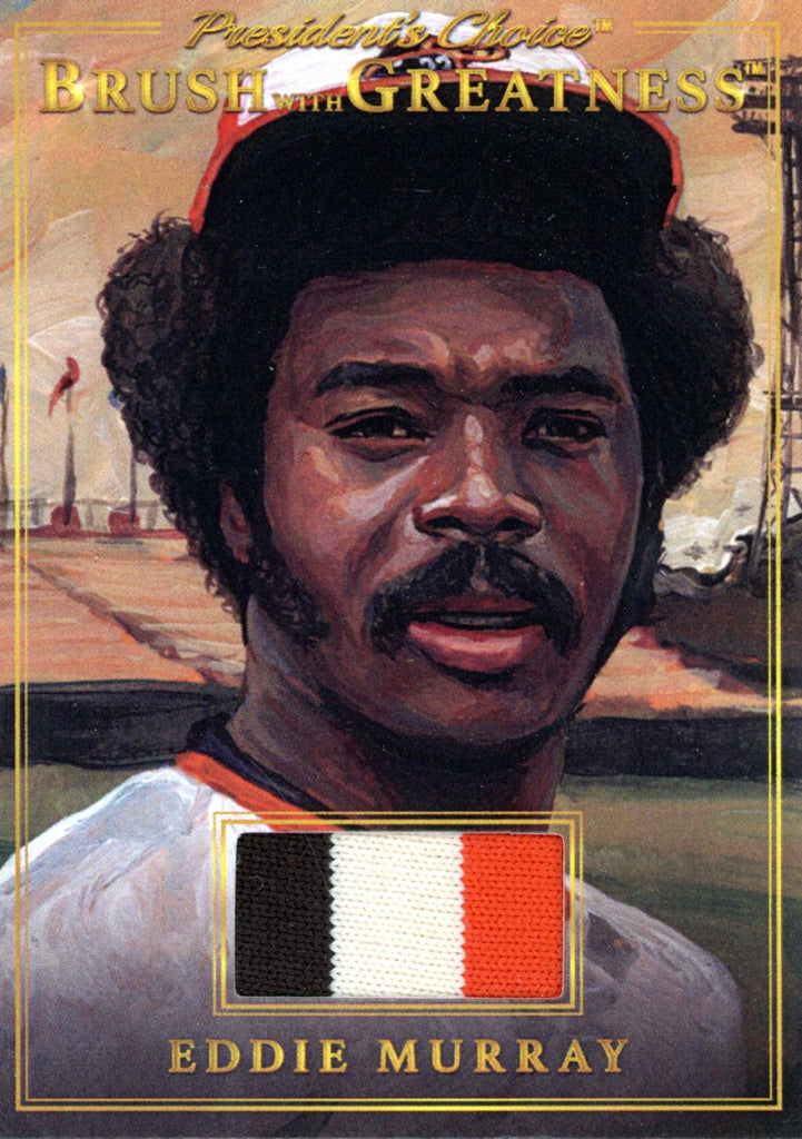 BWG-6 Eddie Murray Brush With Greatness 1/1 Gold