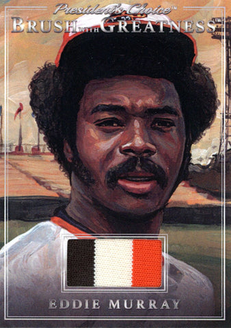BWG-6 Eddie Murray Brush With Greatness 1/1 Silver