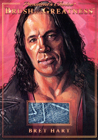 BWG-9 Bret Hart Brush With Greatness 1/1 Bronze