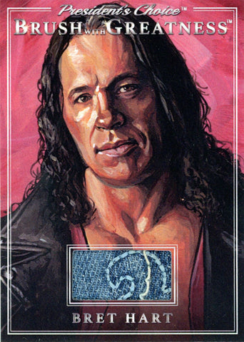 BWG-9 Bret Hart Brush With Greatness 1/1 Silver