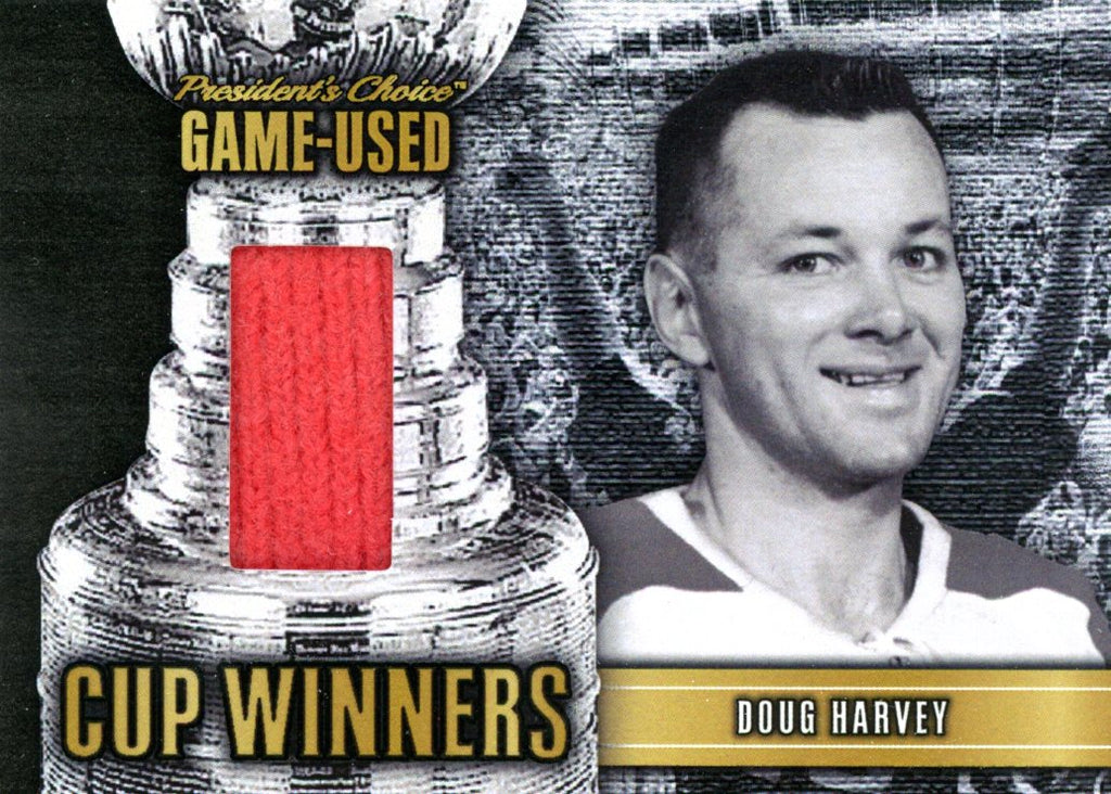Doug Harvey Cup Winners #'d 9/10