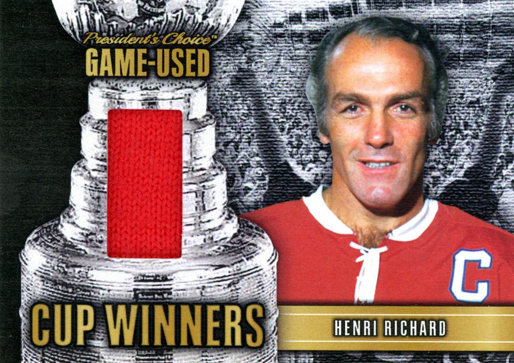 Henri Richard Cup Winners #'d 7/10