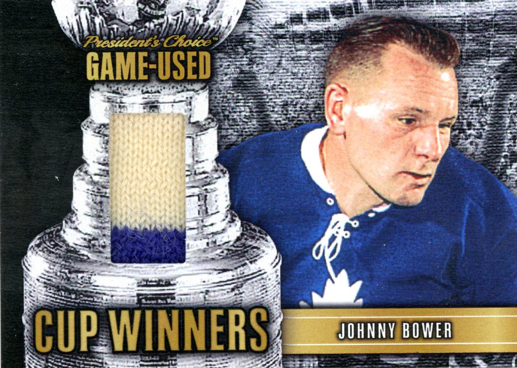 Johnny Bower Cup Winners #'d 5/10