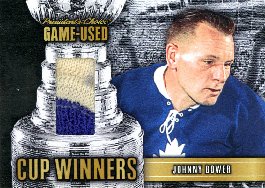 Johnny Bower Cup Winners #'d 6/10
