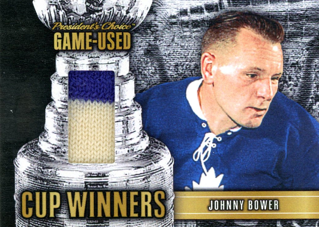 Johnny Bower Cup Winners #'d 7/10