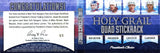 New York Rangers Holy Grail Quad StickRack Booklet 3/3